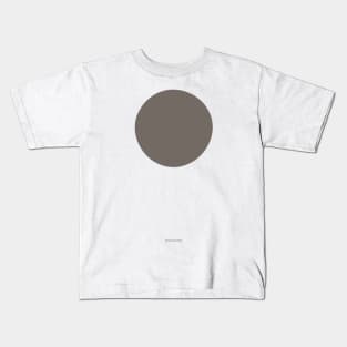 Circular - Crayola Charcoal Gray Kids T-Shirt